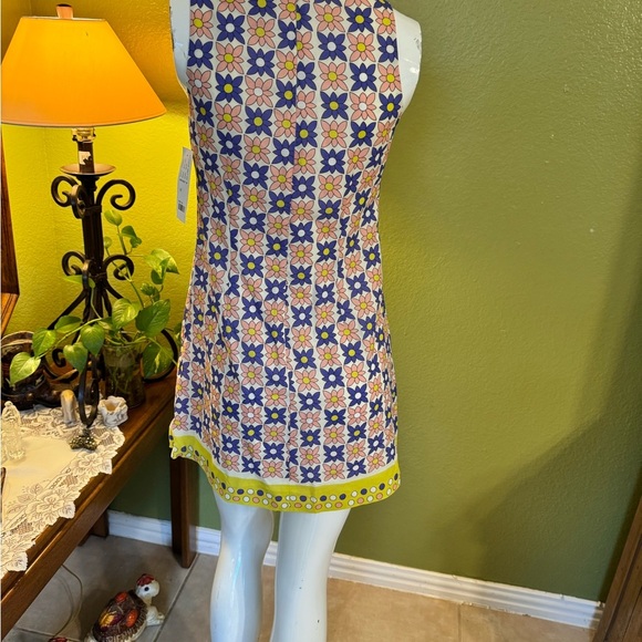 Nicole Miller White Multicolor Floral Dress - Picture 5 of 8